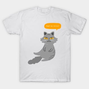 Feed me Minion Chonky Cats T-Shirt